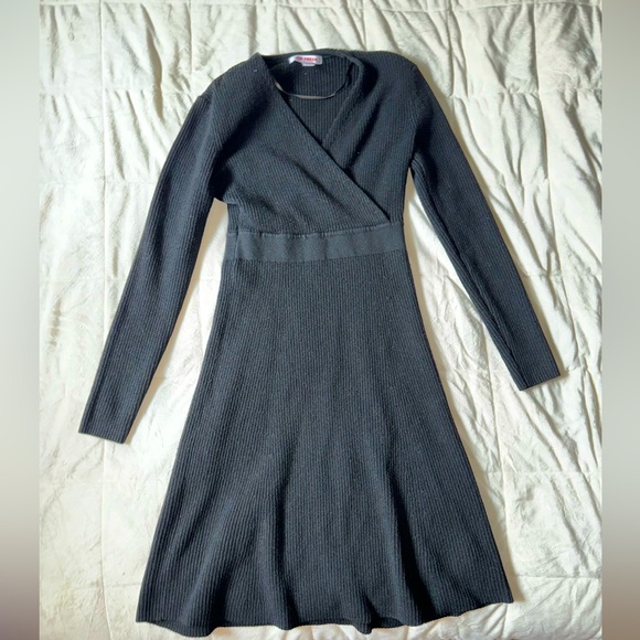 JOE FRESH Black midi dress. Size XS - Picture 1 of 2